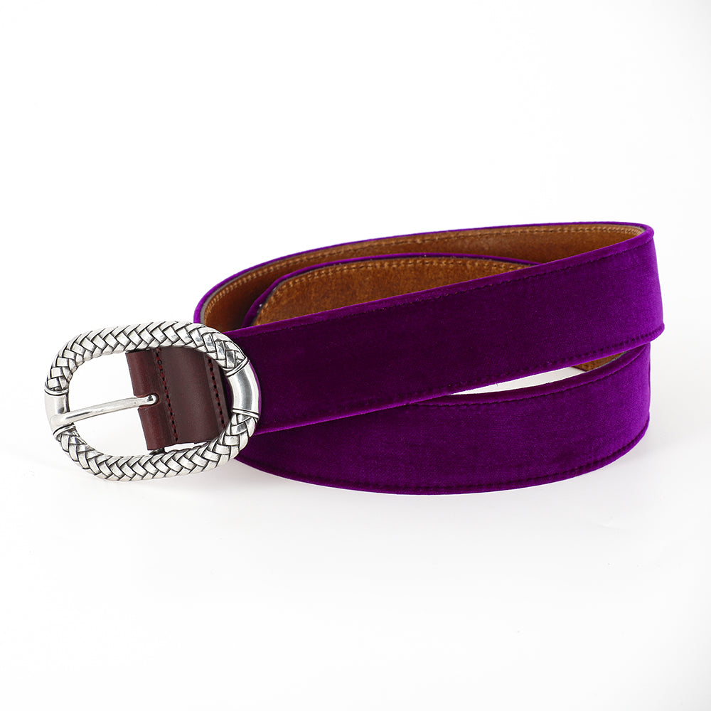 LA MAHARA - VELOURS SILK FUCHSIA