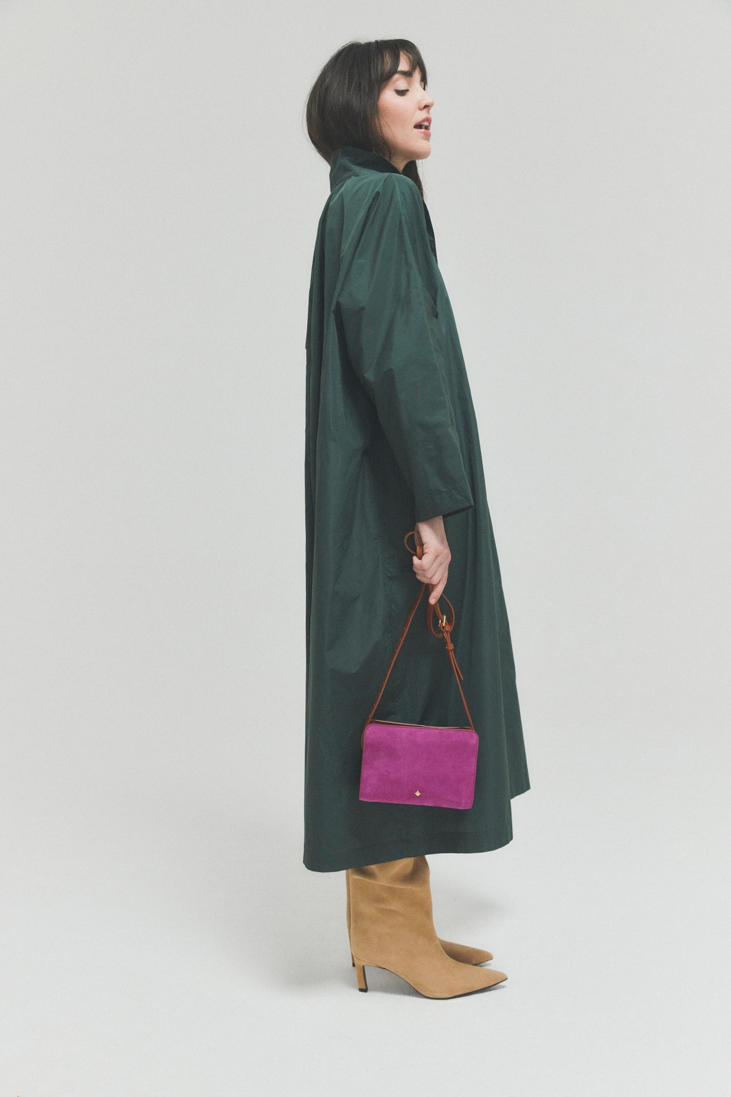 LE MINI BÉA - FUCHSIA MACIS VELVET