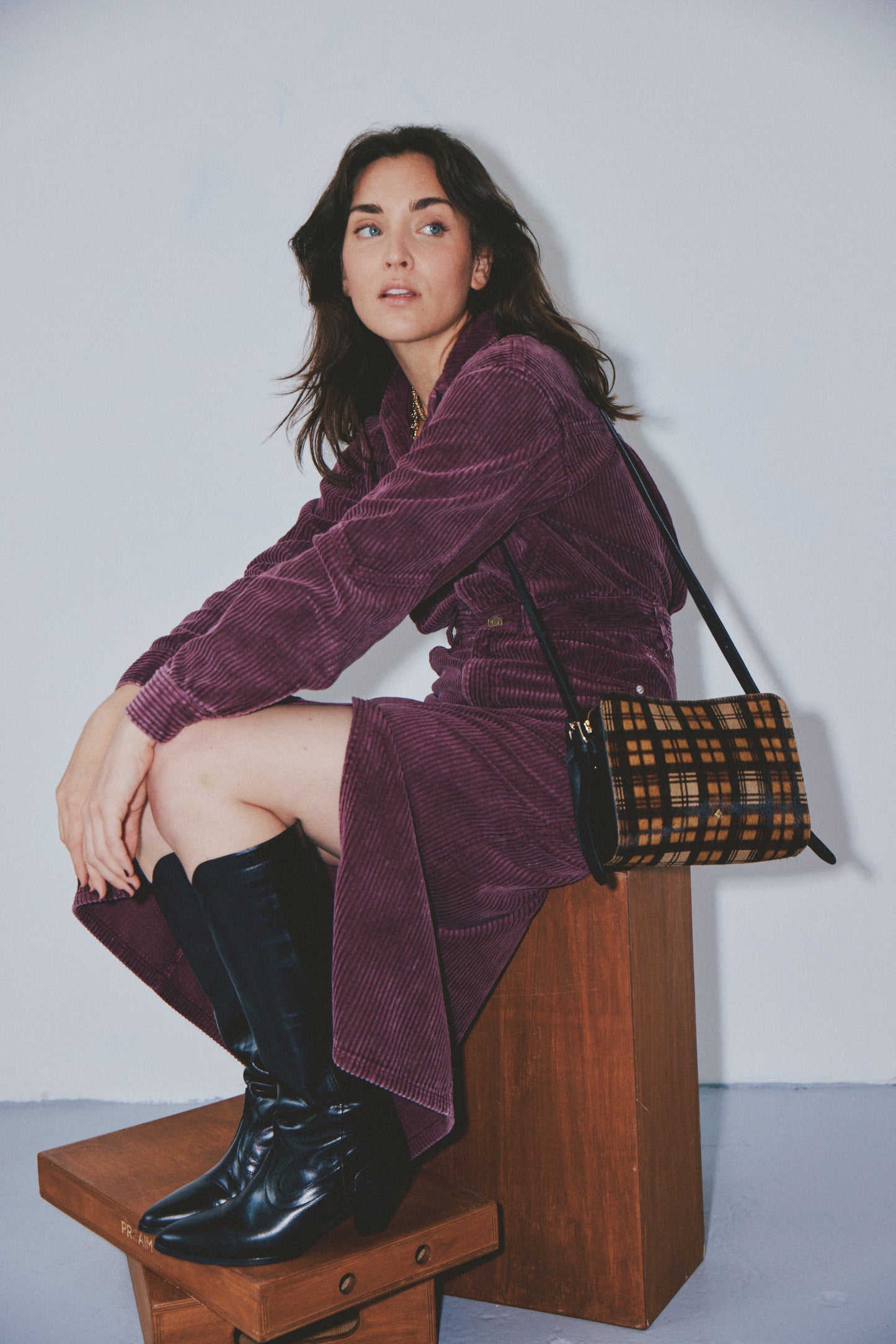 LE BÉA PATCHWORK - VINTAGE BROWN