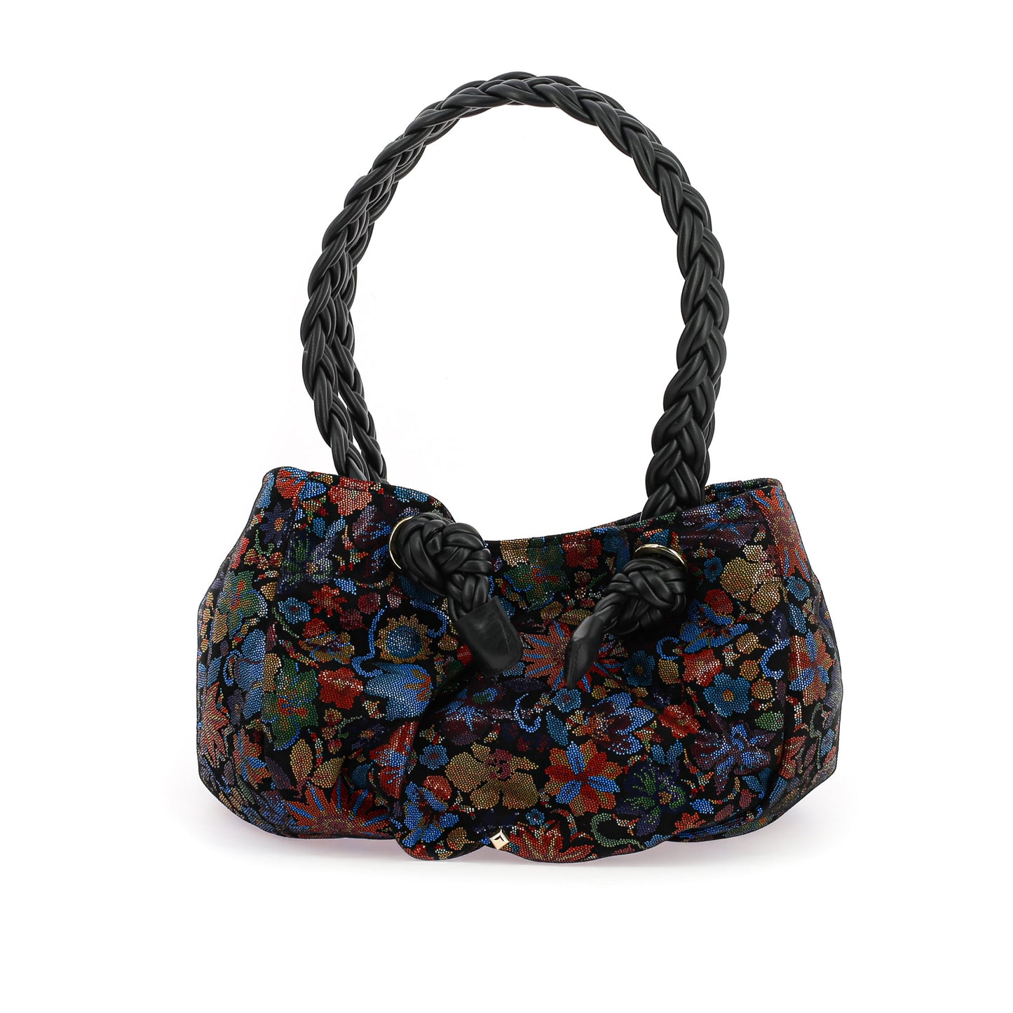 THE SILK VELVET SCRUNCHIE - EMPIRE GREEN