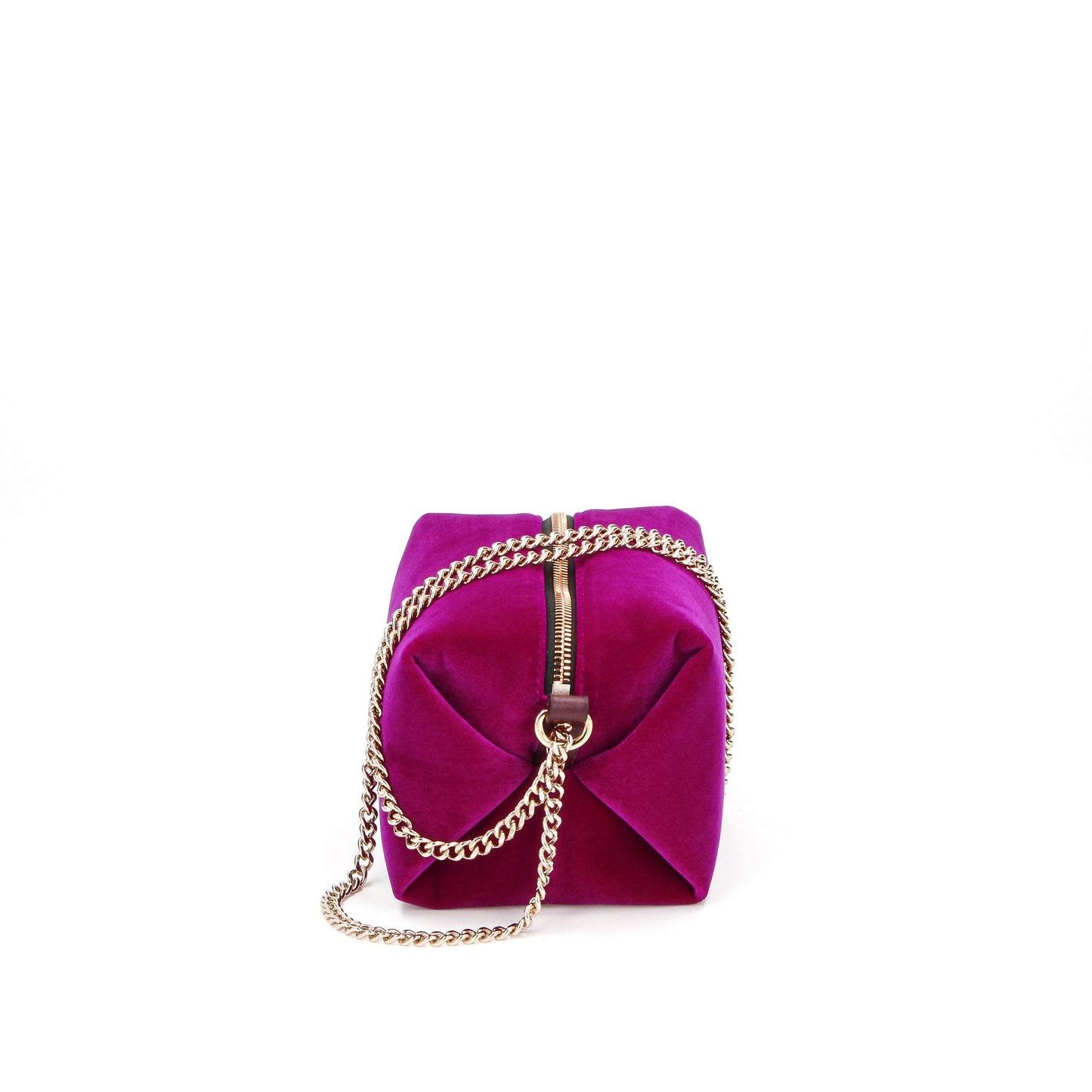 LE MINI SOHNA - VELOURS SILK NIGHT FUCHSIA