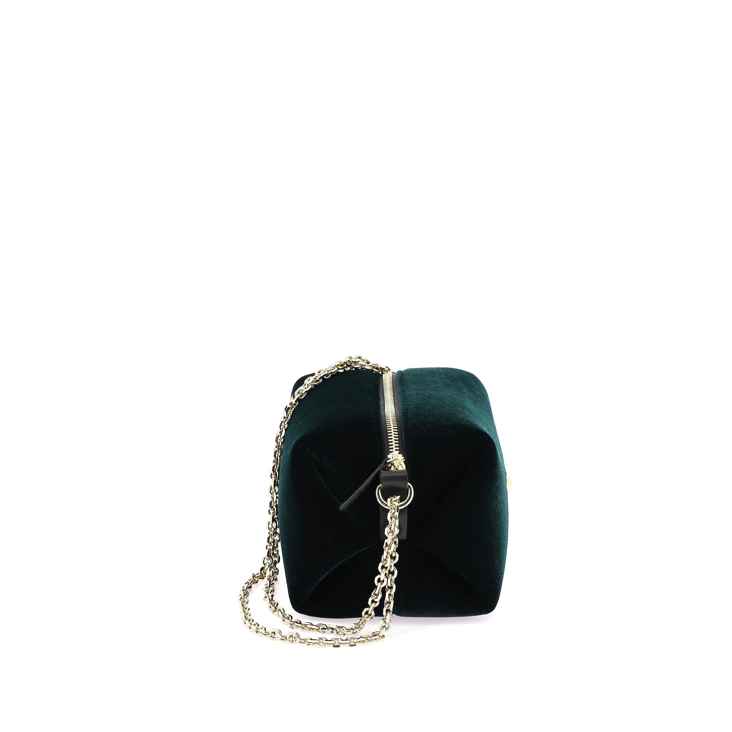 LE MINI SOHNA - VELOURS SILK NIGHT VERT EMPIRE