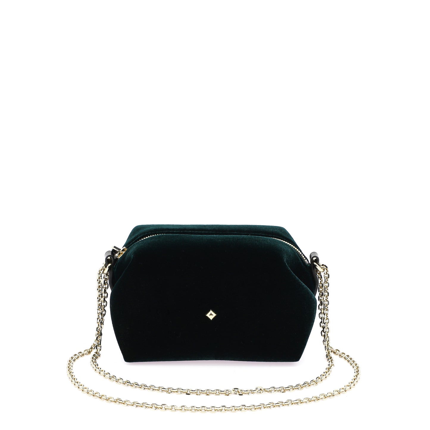 LE MINI SOHNA - VELOURS SILK NIGHT VERT EMPIRE