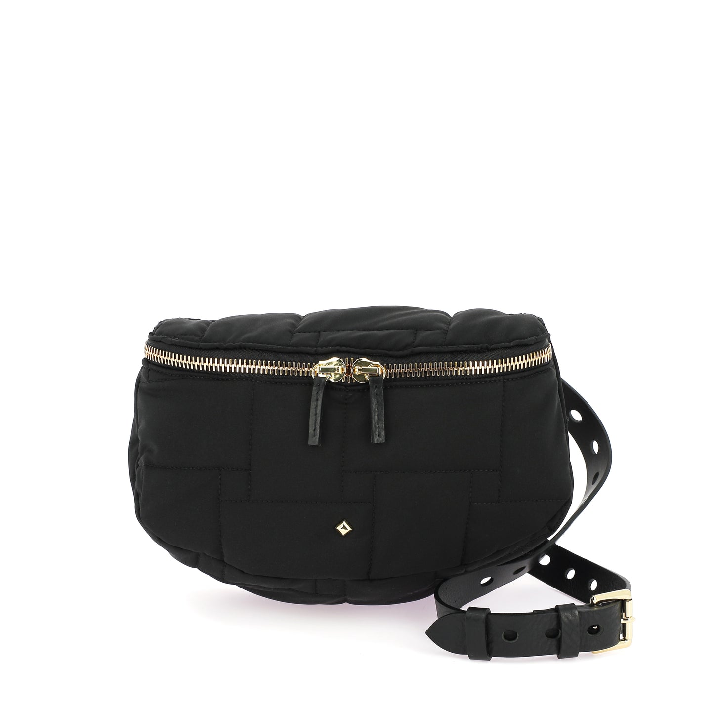 LA GRANDE LILI - BLACK QUILTED CANVAS