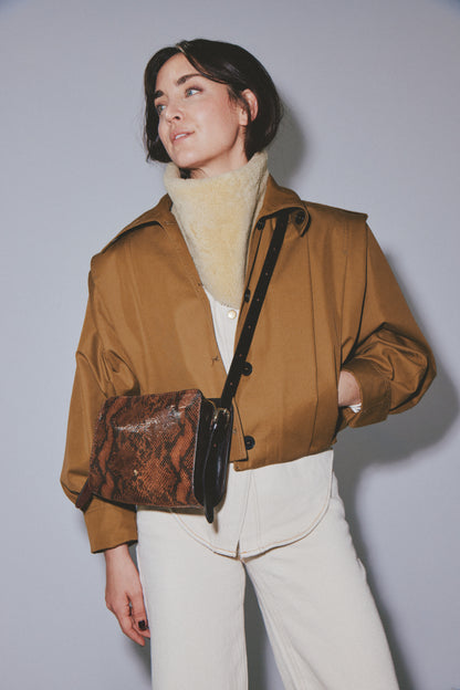 LE BÉA PATCHWORK - VINTAGE BROWN