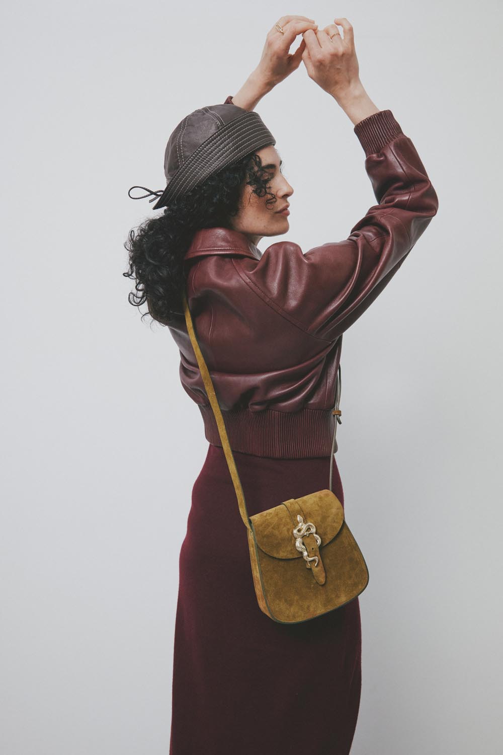 LE SAB BARBIER - VELOURS BRONZE