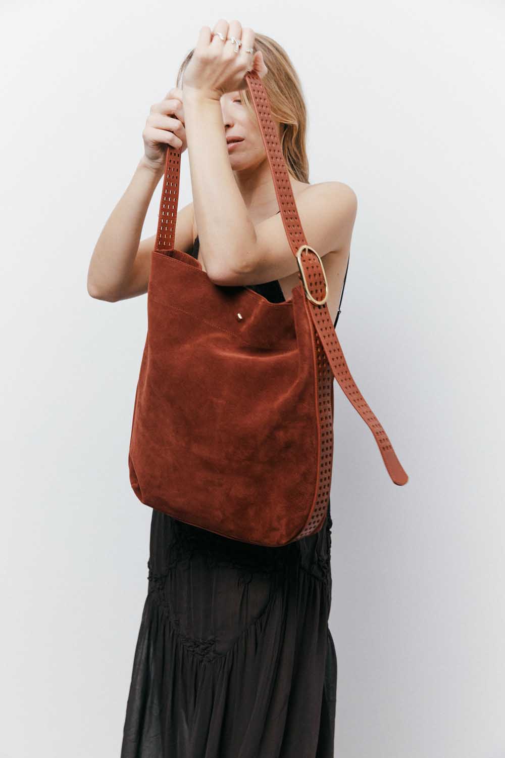 THE ENZO CRAN - VELVET CARAMEL / TOBACCO