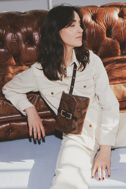 LA LULU MILLAU - IMPRIMÉ SERPENT