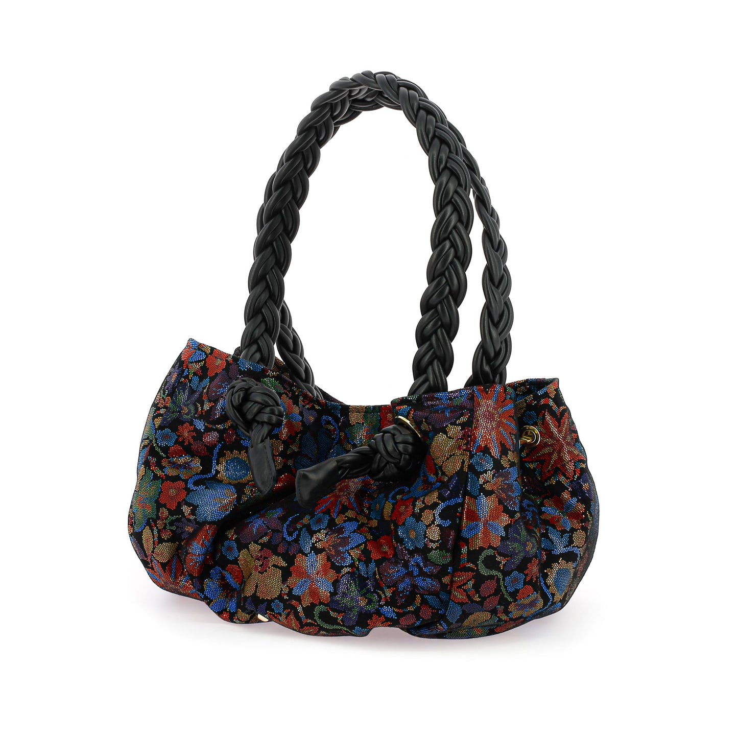 THE SILK VELVET SCRUNCHIE - EMPIRE GREEN 