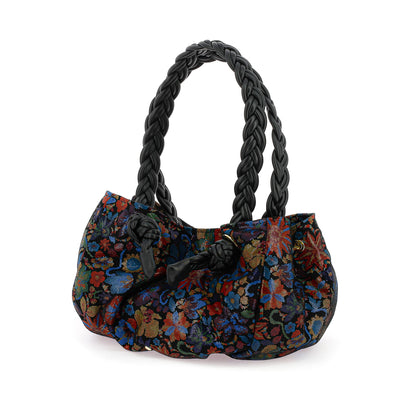 THE SILK VELVET SCRUNCHIE - EMPIRE GREEN 