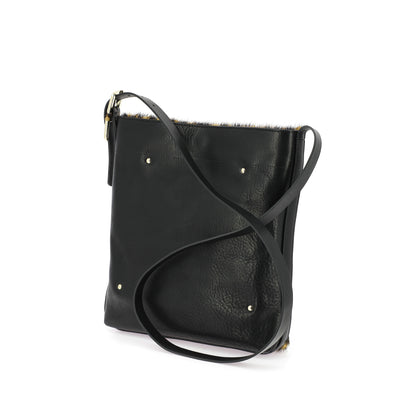 THE MINI ENZO - NAVY QUILTED VELVET 