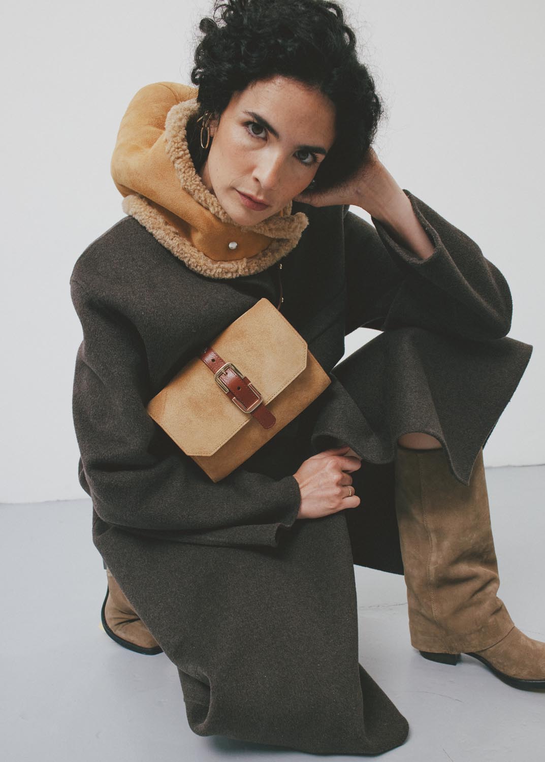 LA LULU MILLAU - VELOURS LION RUGGINE