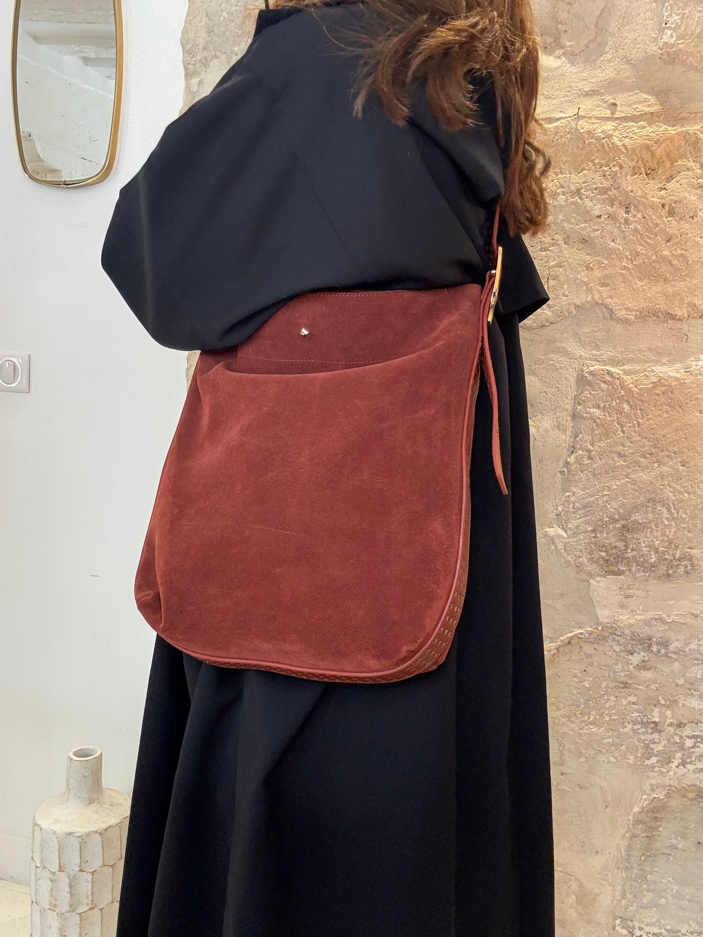THE ENZO CRAN - VELVET CARAMEL / TOBACCO