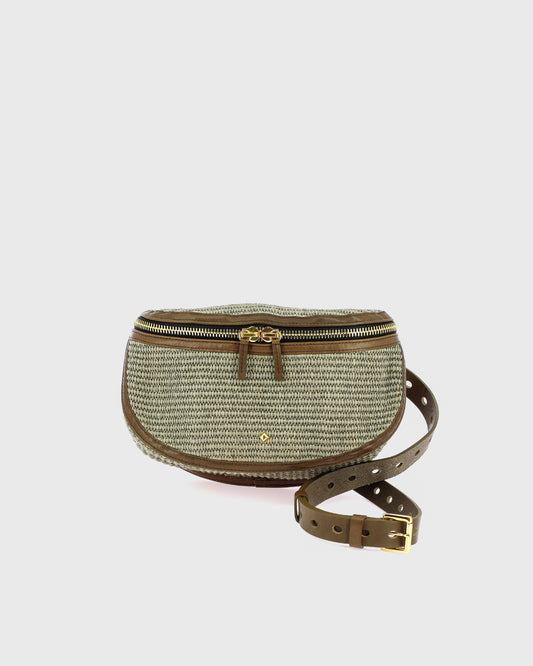 LA GRANDE LILI - KAKI RAFFIA - Exclusive