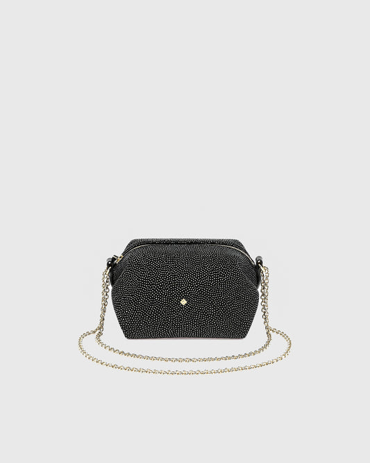 THE MINI SOHNA - SILK NIGHT VELVET EMPIRE GREEN 