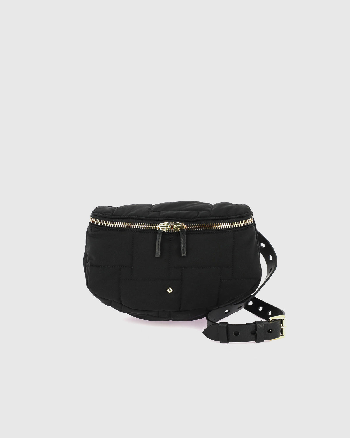 LA GRANDE LILI - BLACK QUILTED CANVAS 