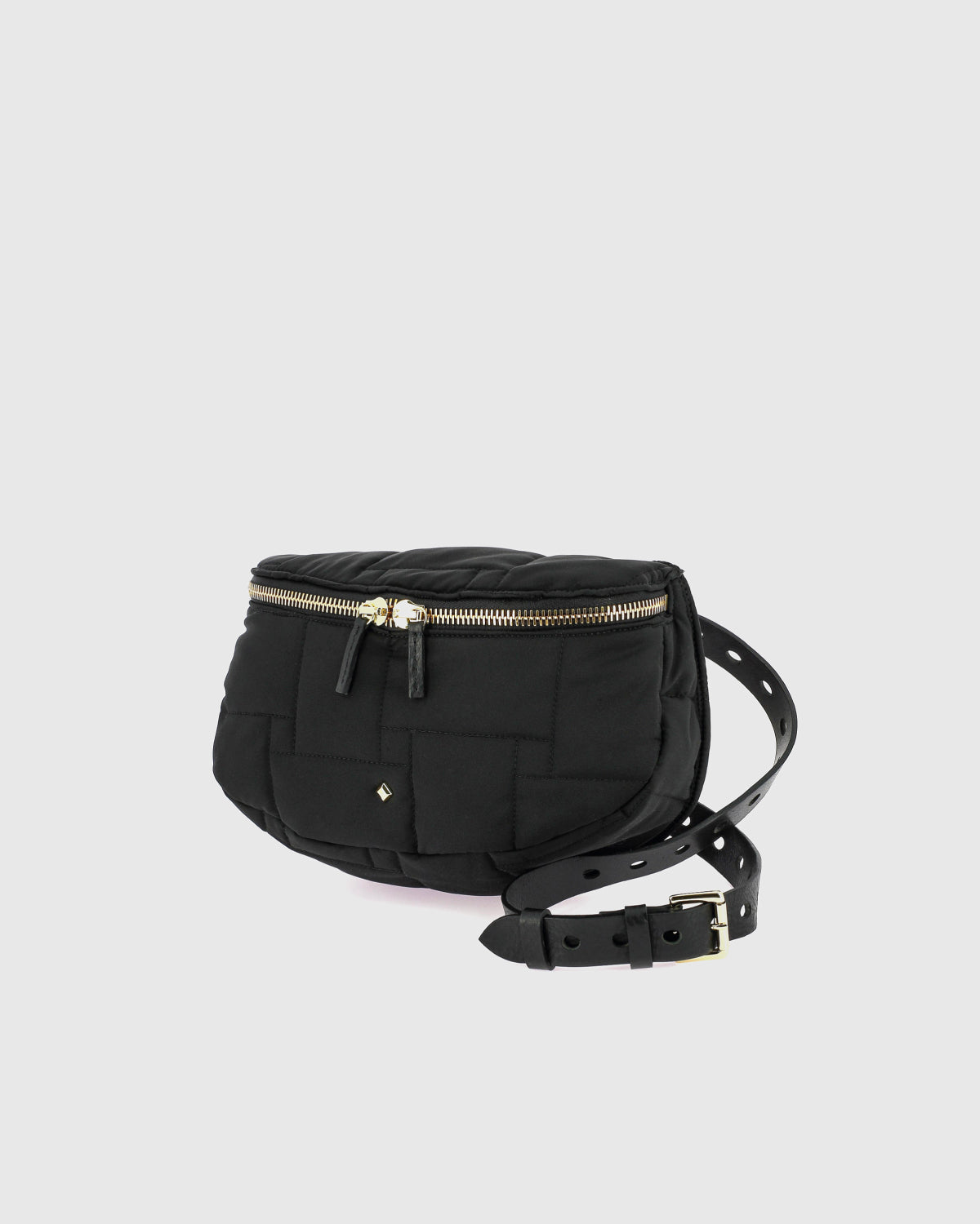 LA GRANDE LILI - BLACK QUILTED CANVAS 