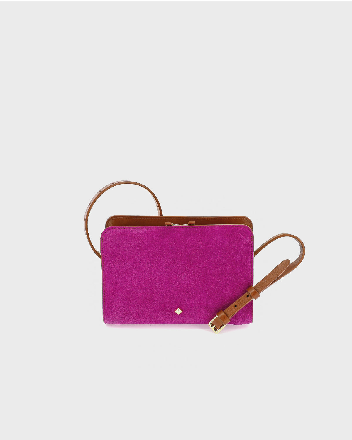 LE MINI BÉA - VELOURS FUCHSIA MACIS
