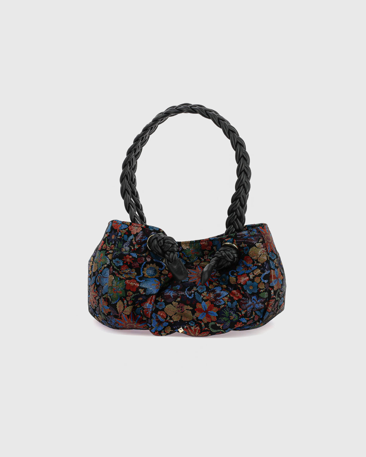 THE SILK VELVET SCRUNCHIE - EMPIRE GREEN 