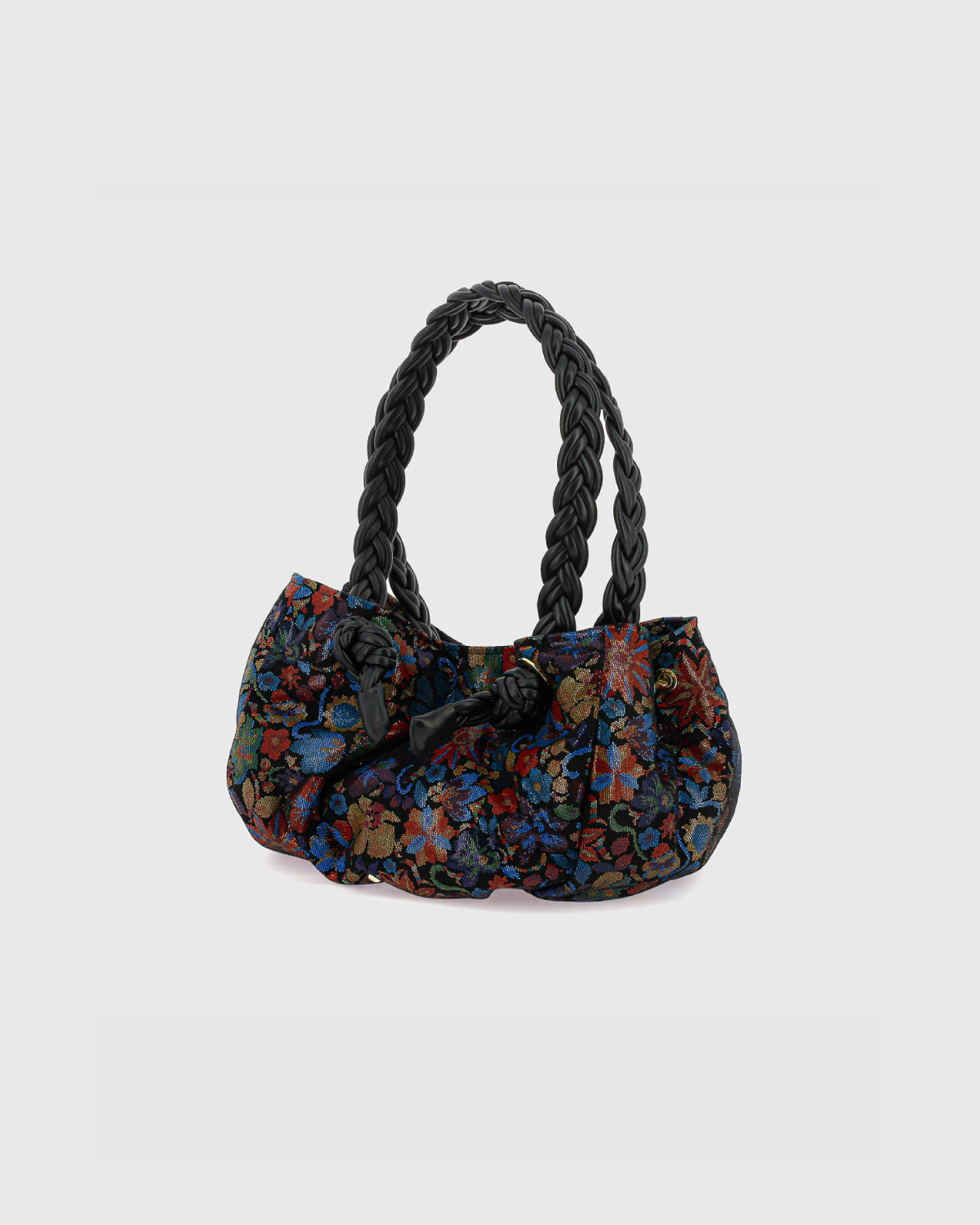 THE SILK VELVET SCRUNCHIE - EMPIRE GREEN 