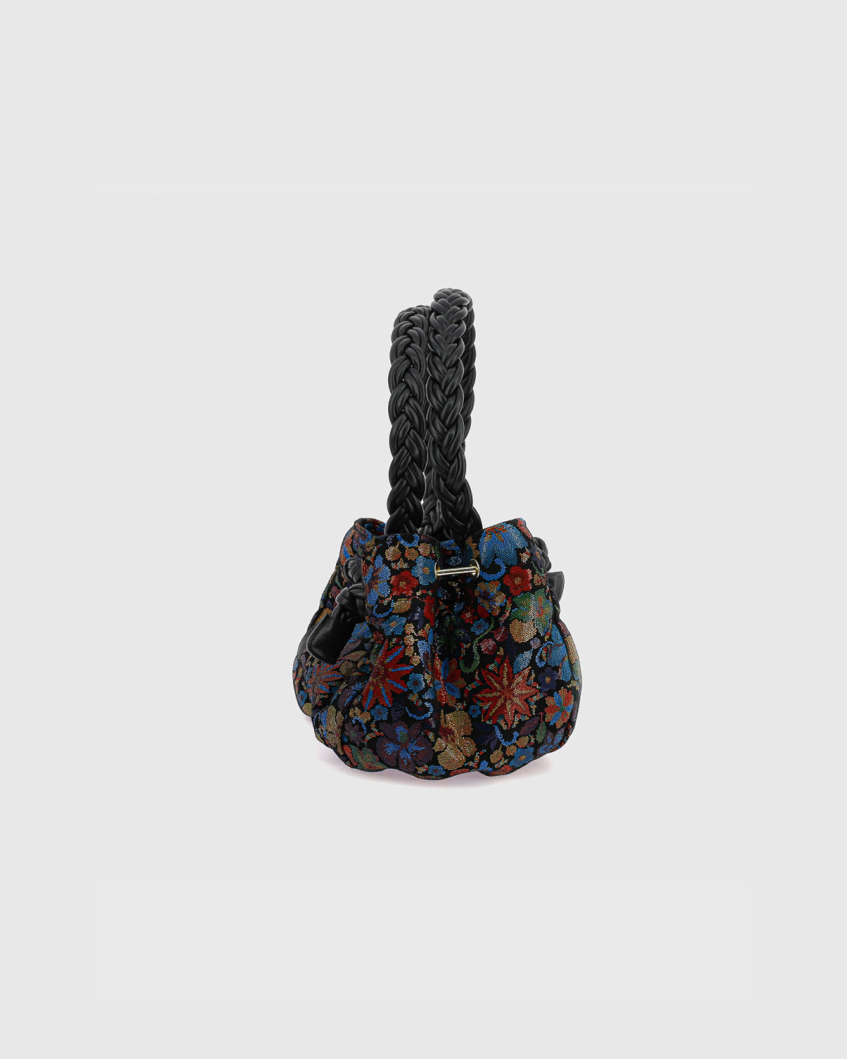 THE SILK VELVET SCRUNCHIE - EMPIRE GREEN 