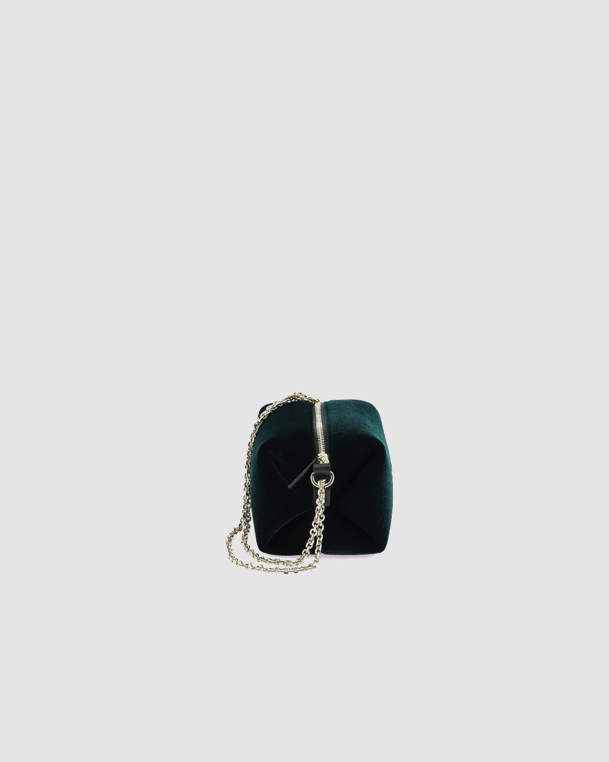 THE MINI SOHNA - SILK NIGHT VELVET EMPIRE GREEN 