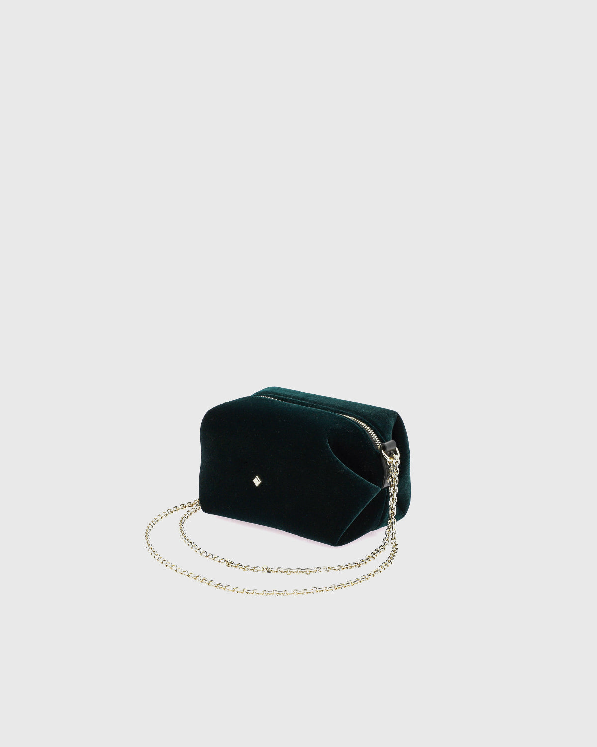 THE MINI SOHNA - SILK NIGHT VELVET EMPIRE GREEN 